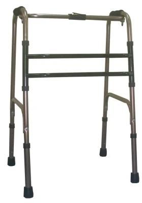 Handicap Disabled Walking Frame Brother Medical Aluminium Walker with Wheels