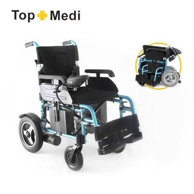 Drive Medical Folding Power Wheelchair with Detachable Footrest