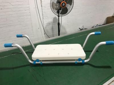 Width Adjustable Bathtub Seat Aluminum Frame Chair for Elderly Disabled People Hospital Bathroom Used Product Bath Board