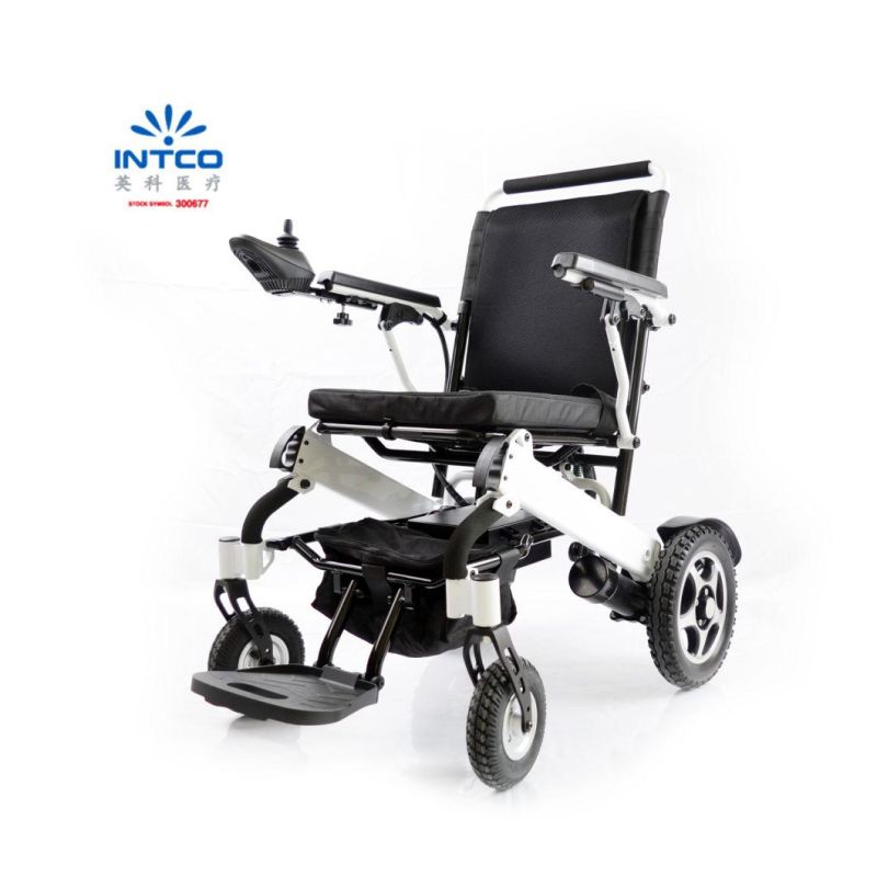 Lightweight Motrized Easy Folding Power Electric Wheelchair