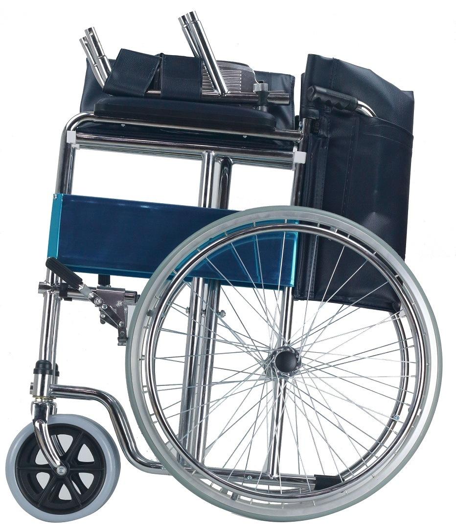 Steel Manual Foldable Fast Knoked Down Wheelchair (SC809KD) New