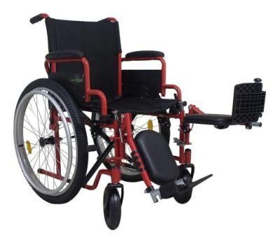CE Approved Folding Brother Medical Electric Wheelchair with All Terrain Tyre