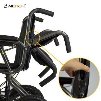 Medical Lightweight Manual Wheelchair Accessible of Rehabilitation with Aluninum
