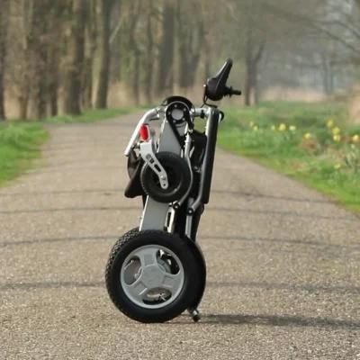 Lightweight Handicapped Folding Power Electric Wheelchair