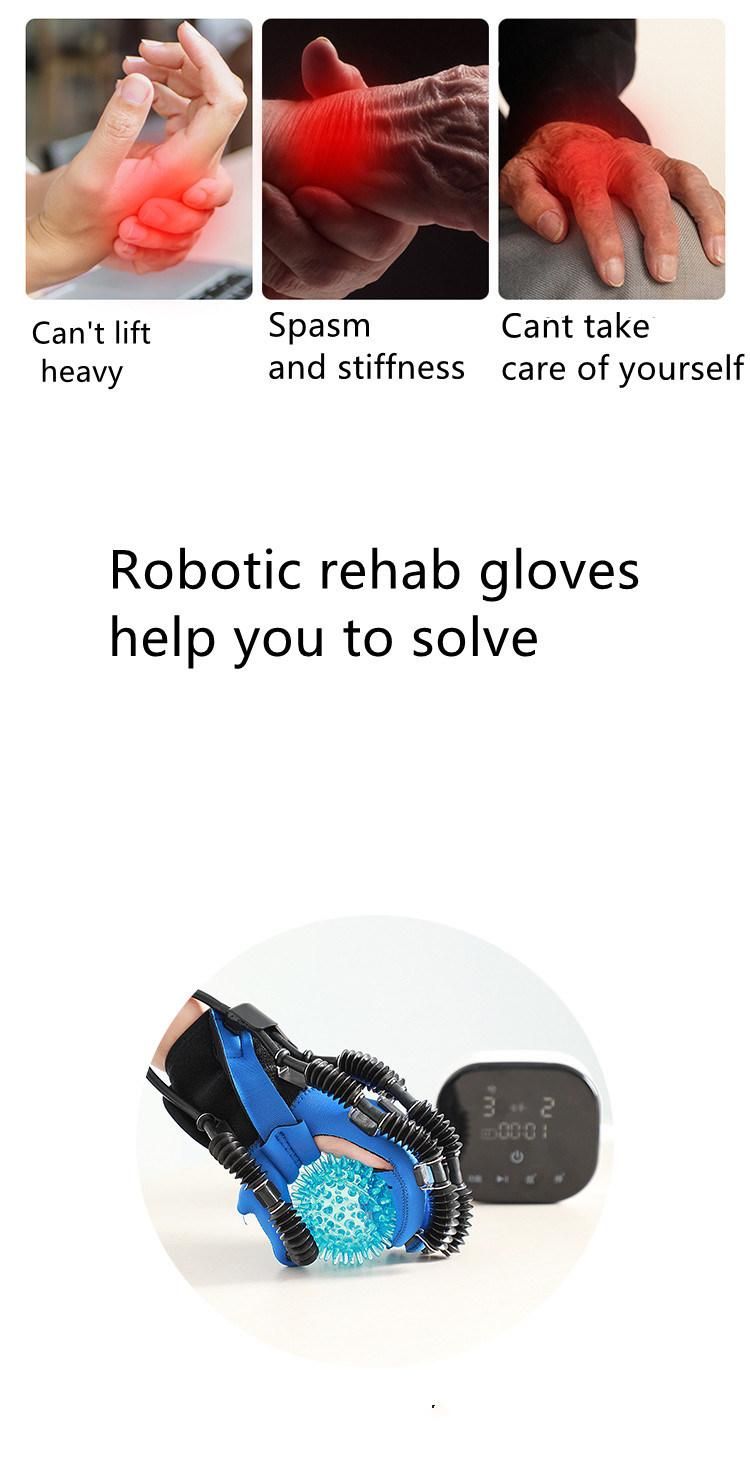 Hot Sale Amazon Robotic Rehabilitation Gloves for Hand Dysfunction Rehabilitation Therapy Supplies Physical Therapy China Manufacturer