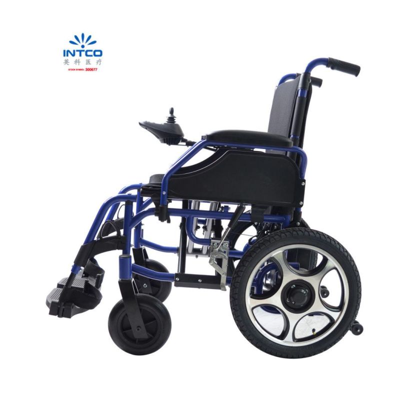 Medical Equipment Economic Mobility Folding Steel Electric Power Wheelchair