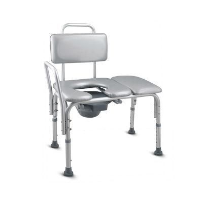Health Bathroom Equipment Plastic Commode Bath Bench Elder Shower Chair