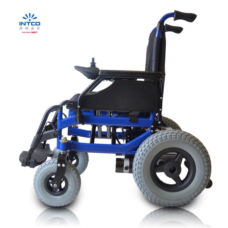 Medical Products Folding Electric Wheelchair Adapted to Various Roads