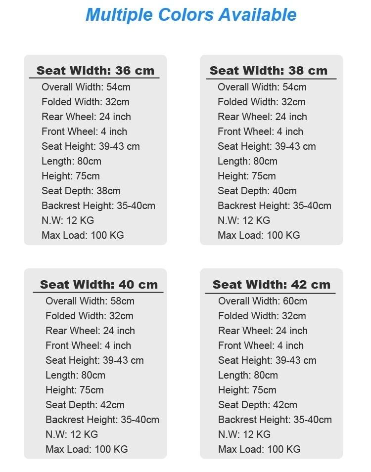 Small Size Aluminium Folding Manual Wheelchair for Sports