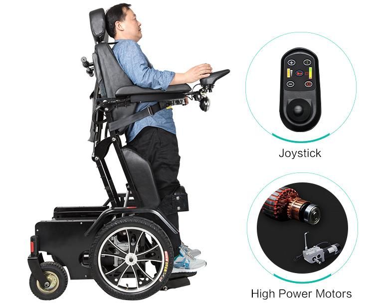 New Luxury Heavy Duty Standing Electric Wheelchair for Spine Injury