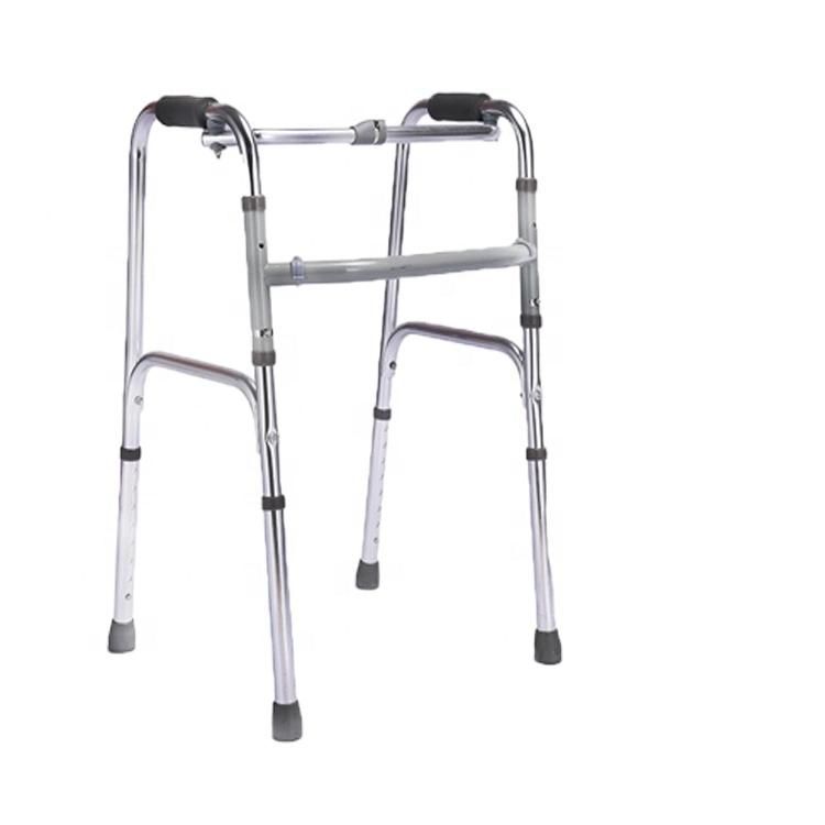 High Quality Medical Aluminum Adult Walker for Disabled Walking Rollator