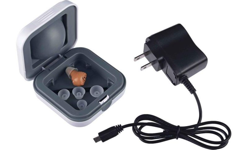 Best Small Rechargeable Hearing Aids in Ear Canal Itc by Earsmate 2019