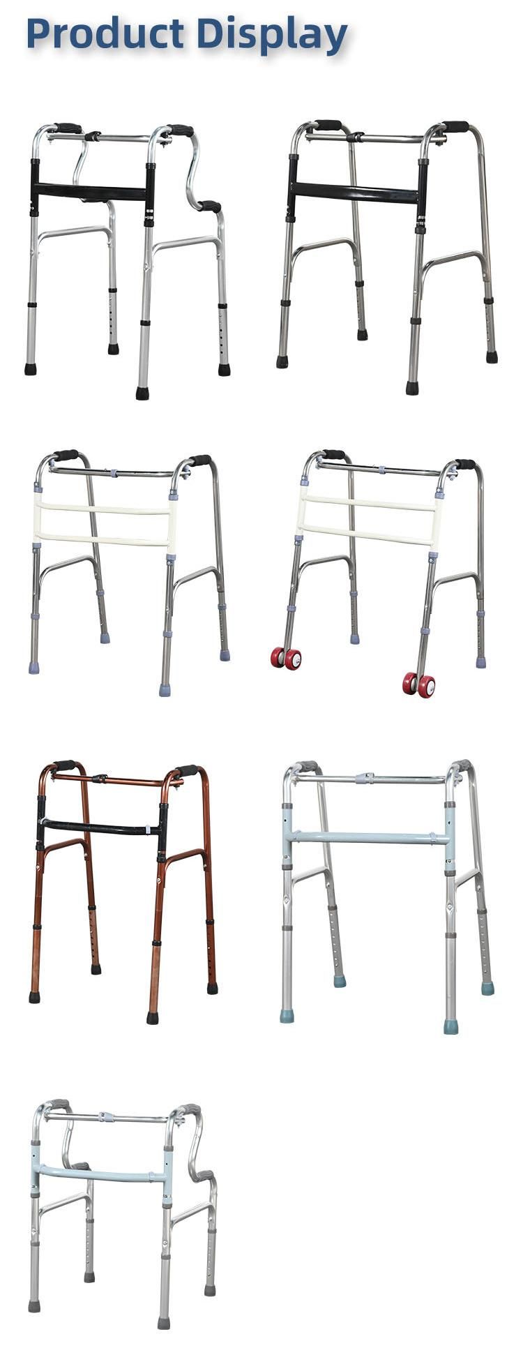 Shinebright Medial Equipment Aluminum Frame Walker Walking Aids for Disabled