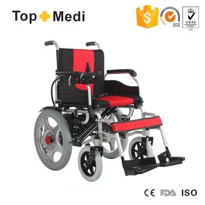 Hot Products Electric Foldable Lightweight Folding Wheelchair for Disabled