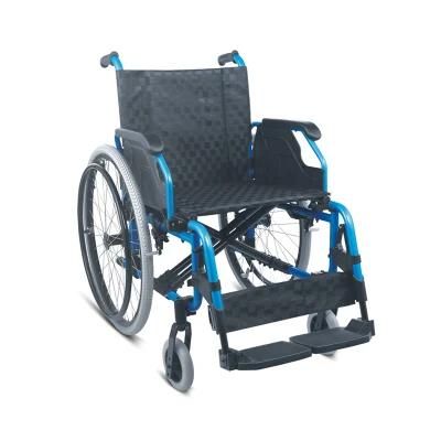 High-Quality Foldable Manual Aluminum Lightweight Wheelchair