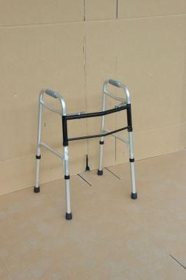 Upright Folding Brother Medical China Disabled Walking Frame Walker Rollator