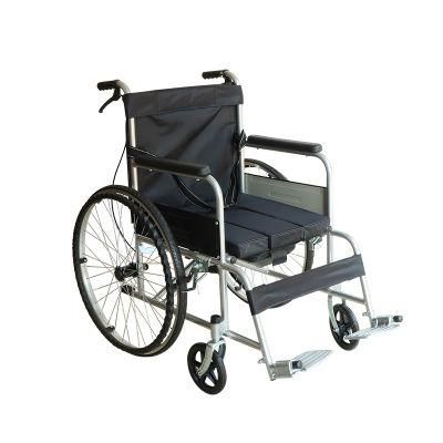 Convenient Durable Economy Aluminium Steel Manual Wheelchair