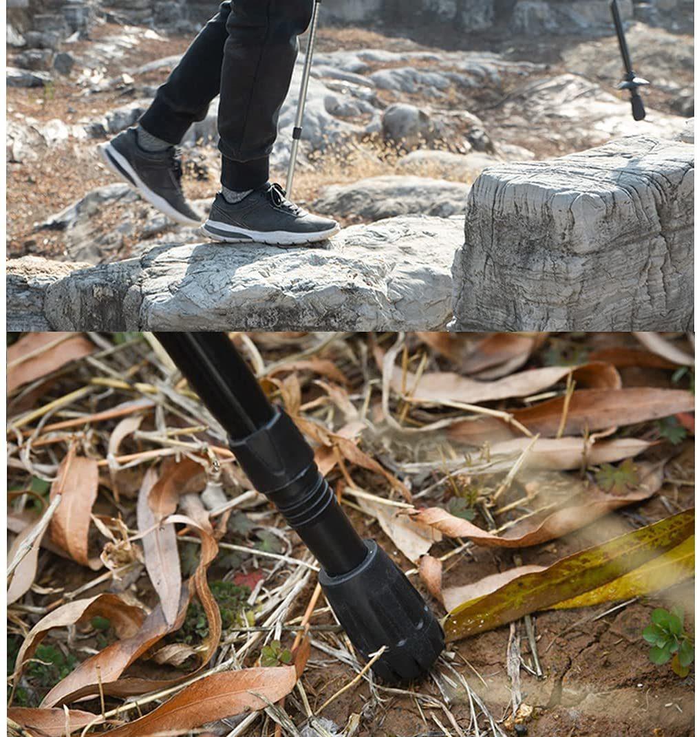 Anti-Slip Walking Stick Pads, Protective Rubber Feet, Rubber Ferrules