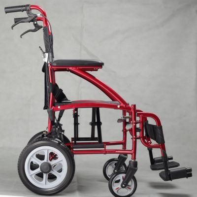 Lightweight Rehabilitation Wheel Chair Portable Folding Manual Wheelchair