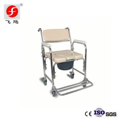 Hospital Aluminum Commode Potty Chair for Patients