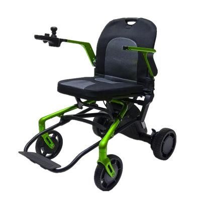 Easy Taking Magnesium Light Powered Folding Electric Wheelchair