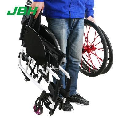 Cheap Price Aluminum Alloy Handicapped Manual Wheelchair Disabled Wheelchair Wholesale