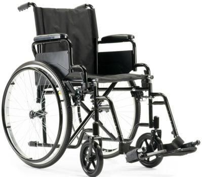 Lightweight Steel Wheelchair with Removable Armrest Silla De Ruedas