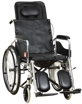 Swing Awaw Detachable Footrest Transport Wheelchair