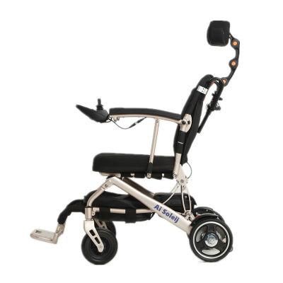 Recline Back Fauteuil Roulant Electrique Light Electric Folding Power Wheelchair