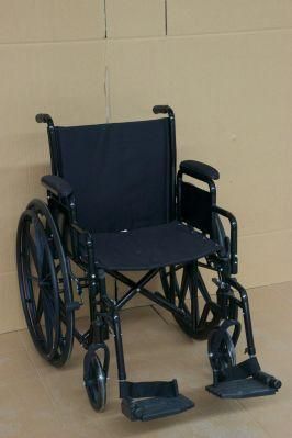 Multifunction Steel Wheel Chair with Mag Rear Wheel