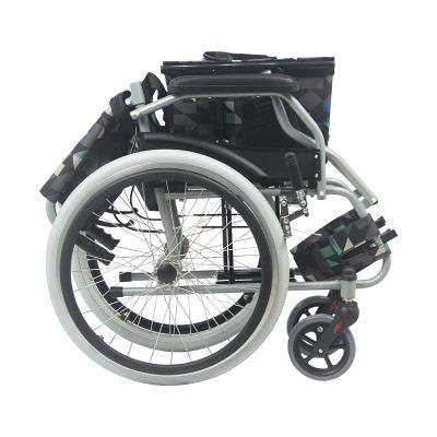Medical Foldable Lightweight Manual Steel Wheelchair