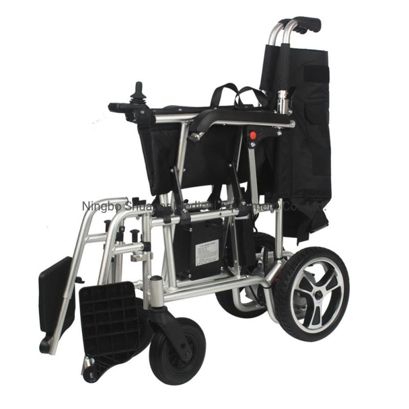 Cheapest Handicapped Folding Motorized Automatic Power Electric Wheelchair for Disabled