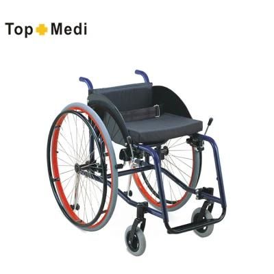 Topmedi Hotsale Lightweight Archery Sport &amp; Leisure Wheelchair for Handicapped