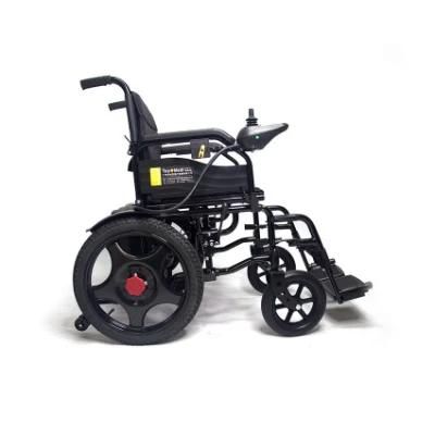2020 New Lightweight off Road Folding Domestic Motor Electric Wheelchair