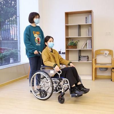 Rehabilitation Products Foldable Lightweight Aluminum Wheelchairs