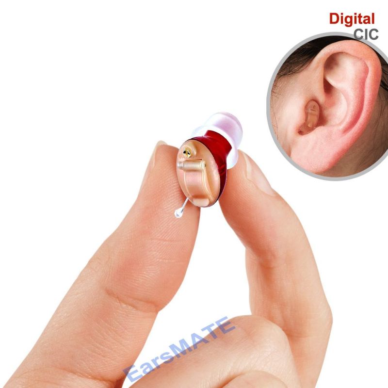 Invisible Cic Digital Hearing Aids 2020 Hidden in Ear 4 Channel and 16 Bands