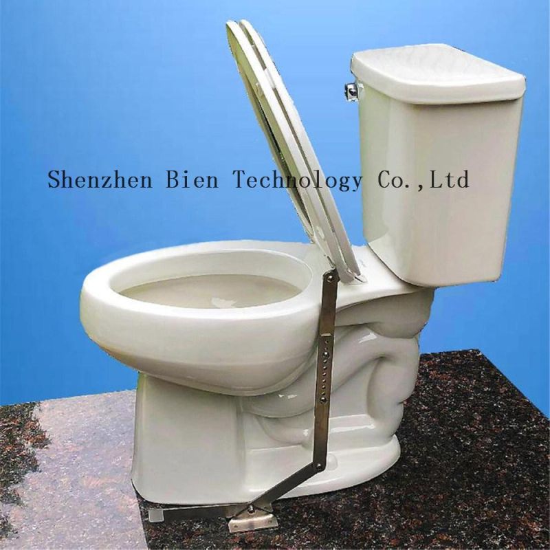 Touchless Stainless Steel Creative Toilet Sanitary Seat Cover Lid Lifter