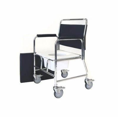 Brother Medical Powder Coated Commode Toilet Chair for Elderly Bme668