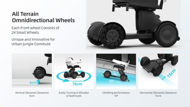 Beijing Design Factory Direct Supply Electric Wheelchair