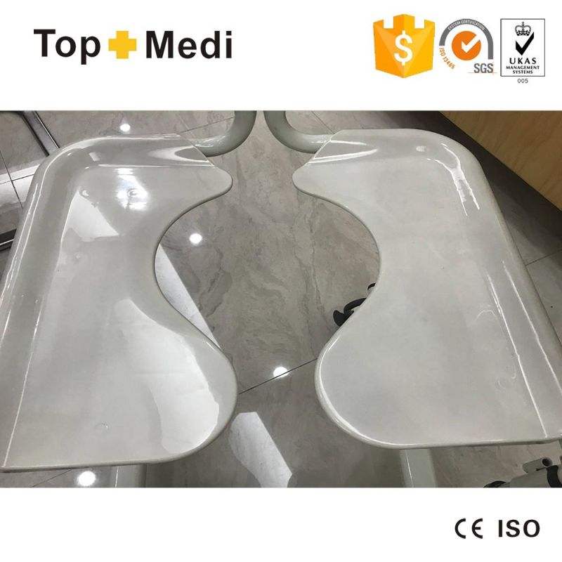 2020 Popular Multifunctional Foldable Patient Transfer with Commode Seat Wheelchair