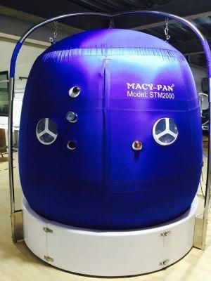 4 People Use Hyperbaric Oxygen Chamber for Scuba Diving Rehabilitation and Decompression Sickness