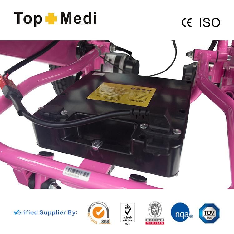 Light Folding Handicapped Air Flight Electric Power Wheelchair for Travel