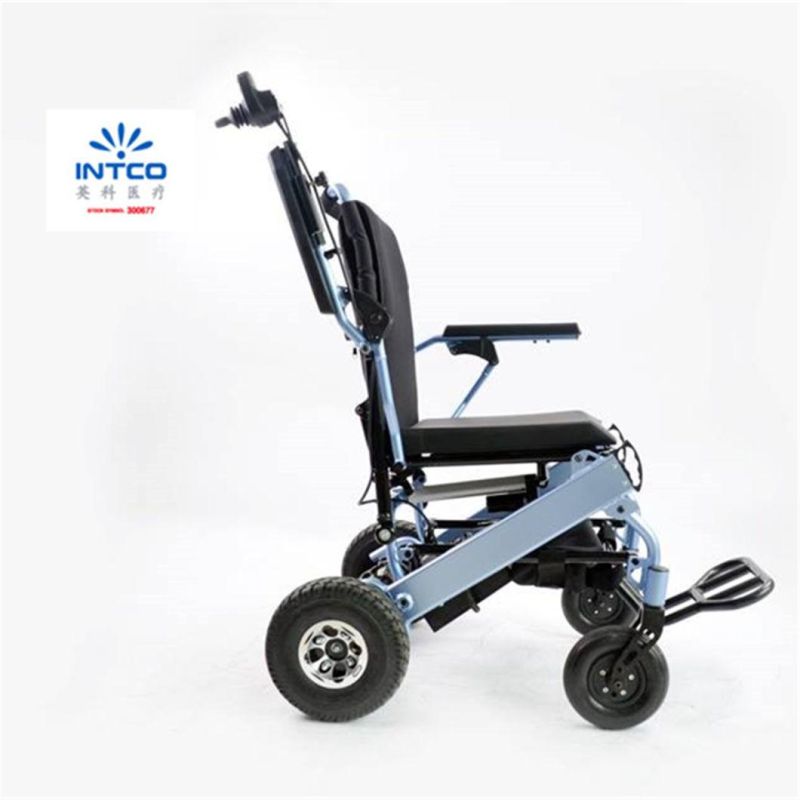 Compact Motrized Folding Handicapped Power Electric Wheelchair