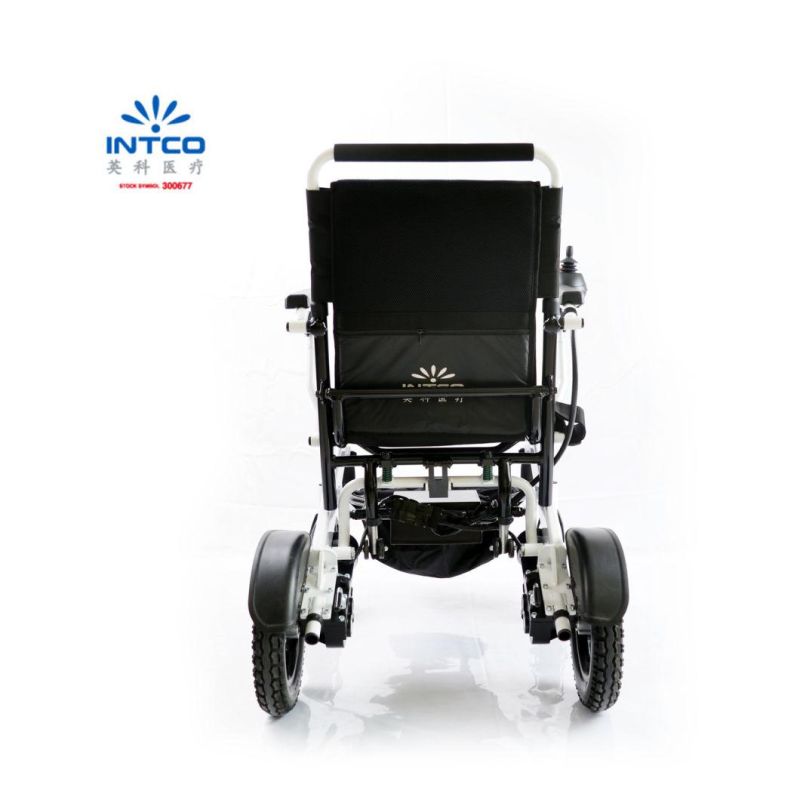 Lightweight Motrized Easy Folding Power Electric Wheelchair