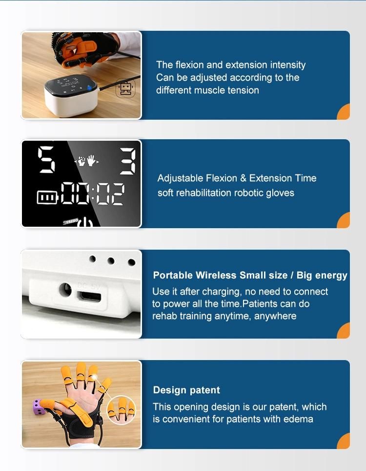 New Design Patent Hand Function Rehabilitation Robot Rehabilitation Therapy System