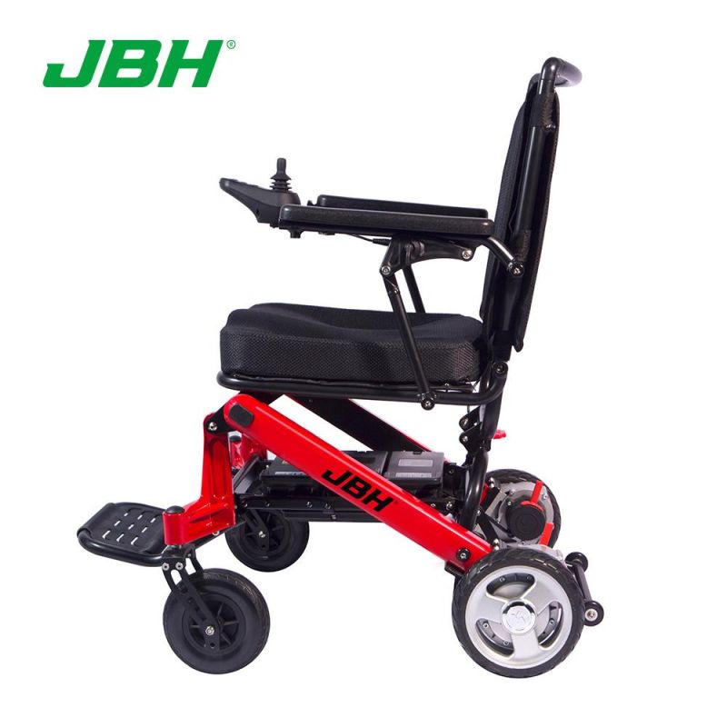 Jbh D23 Aluminum Alloy Foldable Wheelchair Brushless DC Motor Rehabilitation Therapy Supplies