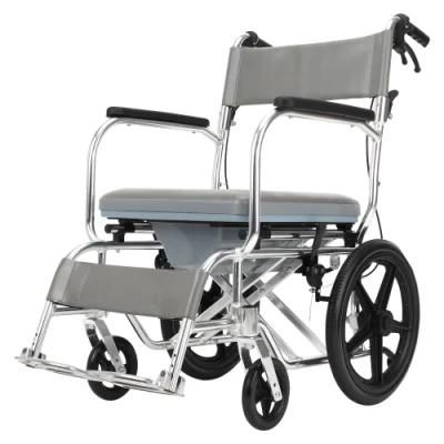 High End Aluminum Hot Selling Multi Function Wheelchair Made in China with Anti-Tippers