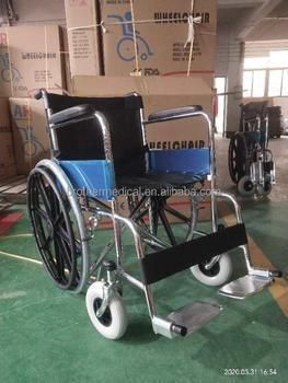 Detachable Full Arms and Elevating Legrest Wheelchair