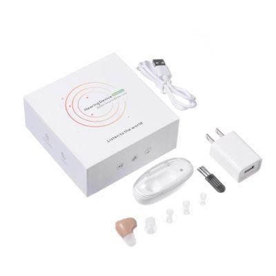 Audiphones Comfortable Brother Medical Bluetooth Rechargeable Hearing Aid Vacuum with ISO