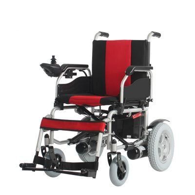 2022 Medical Healthcare Aluminum Folding Taiwan Motor Power Wheelchair
